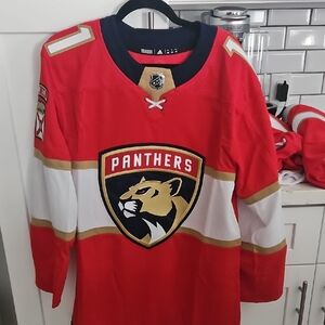 Florida Panthers Red Hockey Jersey